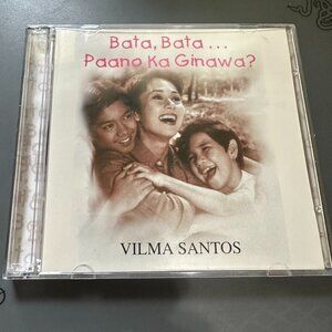 Bata Bata Paano Ka Ginawa Vilma Santos Movie VCD Carlo Aquino Serena Dalrymple